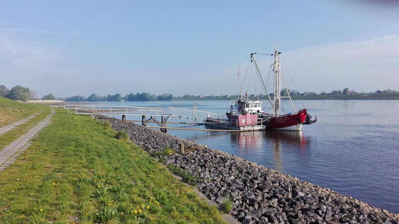 Ferienwohnung Elbe Diek Stelle Exteriör bild